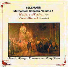 Barbara Hopkins: Telemann Methodical Sonatas, vol. 1